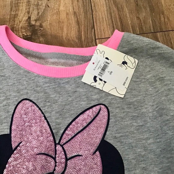 Gap girls Minnie embroidered sweatshirt - Picture 10 of 16